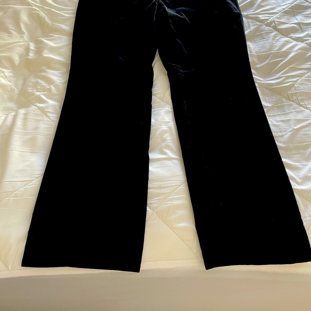 Velvet dress slacks